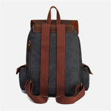 Canvas Design Unique Simple Style Backpack For Women