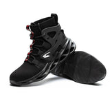 High Top Breathable Anti-Smashing Work Shoes For Men