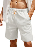 Men's Summer Casual Drawstring Quick Dry Beach Shorts