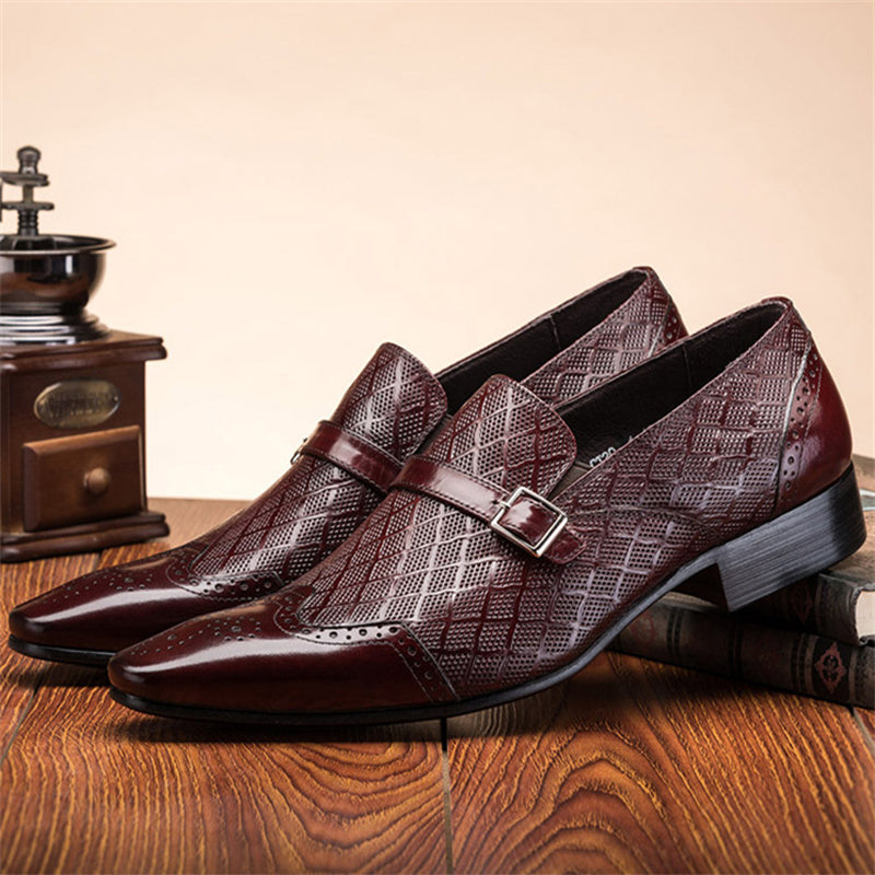 Men's Fashion Leather Business Shoes