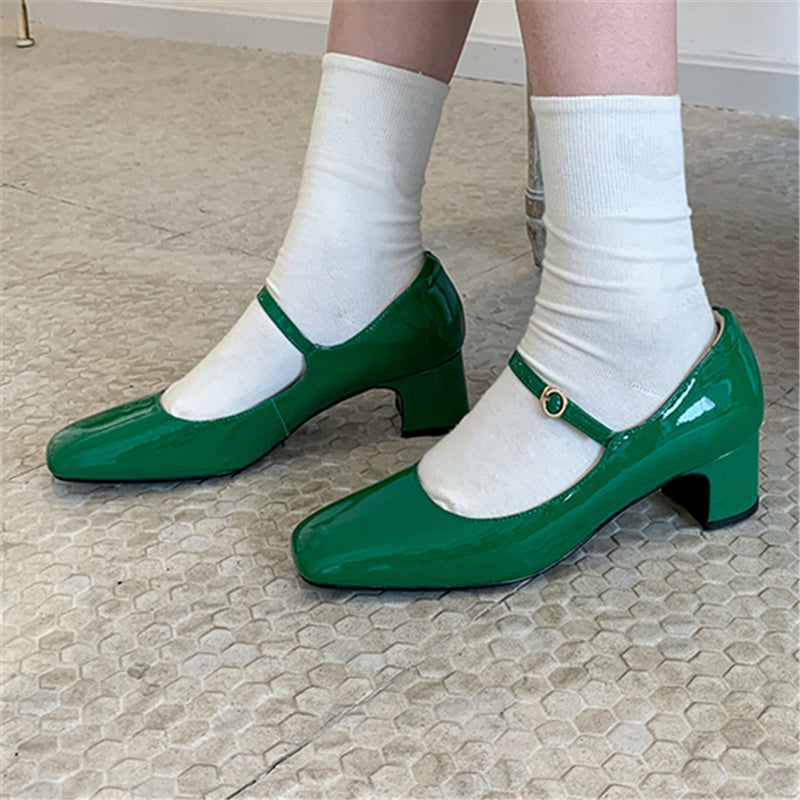Stylish Casual Kitten Heels Mary Jane Shoes for Women