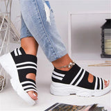 Women Breathable Comfy Slip-On Sports Sandal