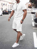 Men's Cool Short Sleeved Summer Tracksuit Set