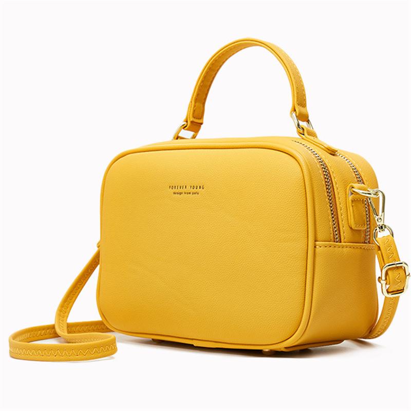 Women's Summer Fashion Letter Simple Zipper Casual Crossbody Bag