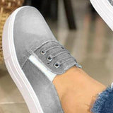 Women's Cute Casual Flat Canvas Shoes