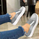 Women's Cute Casual Flat Canvas Shoes