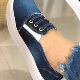 Women's Cute Casual Flat Canvas Shoes