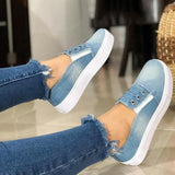 Women's Cute Casual Flat Canvas Shoes