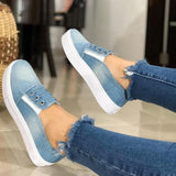 Women's Cute Casual Flat Canvas Shoes