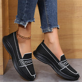 Female Plus Size Fashion Wear-resistant Flat Loafer