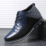 Men's Trendy Solid Color Patchwork Design Casual Shoes