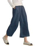 Women's Comfy Loose Casual Linen Pants