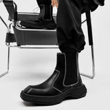 All Match Genuine Leather Male High-top Martin Boots