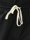 Summer Drawstring Design Shorts Trendy Beach Shorts