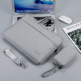 Pretty Simple Solid Color Laptop Bag For Women