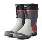 New Men's Casual Simple Waterproof Rain Shoes Fishing Boots