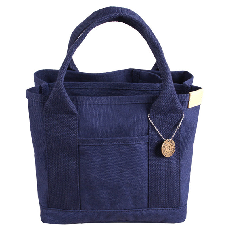 Reusable Japanese Style Canvas Lunch Bags For Women