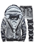 Comfort Fleece Long Sleeve Winter Male Casual Tracksuit