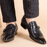 Men's Fashion Leather Business Shoes