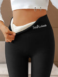 Thicken Cozy Fleece Stretch Female Shark Skin Bobby Pants