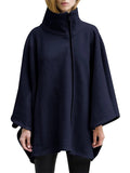 Special Plus Size Irregular Poncho Coats for Women