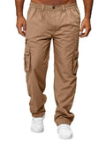 Casual Multi-Pocket Loose Straight-Leg Outdoor Fitness Cargo Pants