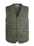 Men's Outdoor Multi-pocket Photography Vest