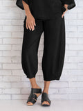 Women's Casual Loose Cotton Linen Pants