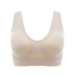Fashion Hollowed-Out Breathing-Hole Sports Bra