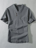 Mens Linen Short Sets