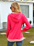 Women's Sports Sweet Long Sleeve Pullover Front Pocket Hoodies