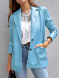 Career Women's Long Sleeve Single Breasted Small Suit Jacket