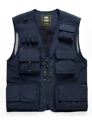 Multifunctional Quick Dry Sleeveless Vest Jacket