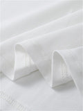 Men's Short Sleeve Solid Color Round Neck Cotton T-Shirt