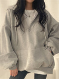 Original Loose Oversized Thin Hoodies for Ladies