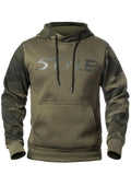 Winter Fashion Sporty Camouflage Contrasting Hoodies For Men
