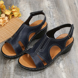 Women's Cute Comfort PU Leather Low Heel Sandals