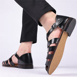 Men's Soft Pointed Toe Hollowed-Out Sandals