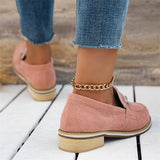Women's Fashion All Match Slip-on Loafer Shoes