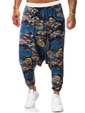 Loose Fashion Print Casual Running Athletic Comfort Harem Pants