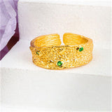 Fashion Irregular Personalized Textured Ring