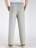 Men's Ankle-Length Lightweight Linen Pants