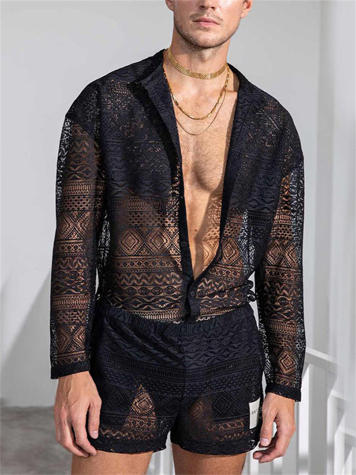 Summer Sexy See Through Beach Outfit For Men summer-sexy-see-through-beach-outfit-for-men