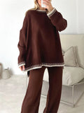 Cozy Fashion Knitted Sweater Outfits for Women