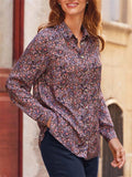 Women's Classy Single-breasted Printing Blouses