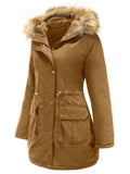 Women's Casual Hooded Thermal Cotton Coats