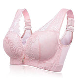 Women's Plus Size Big Cups Wireless Push Up Bra