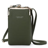 Simple Fashion Style Large-Capacity Solid Color Crossbody Bag