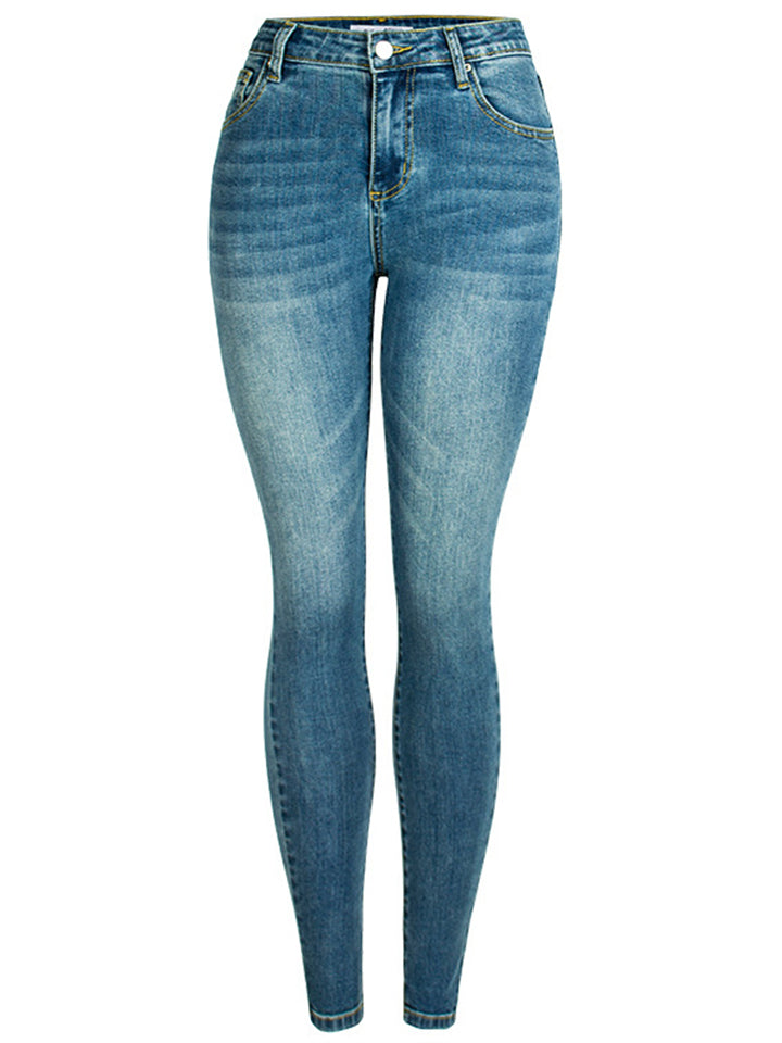 Women's Classic Style Casual Slim Fit Denim Jeans