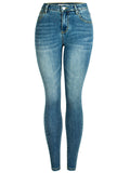 Women's Classic Style Casual Slim Fit Denim Jeans
